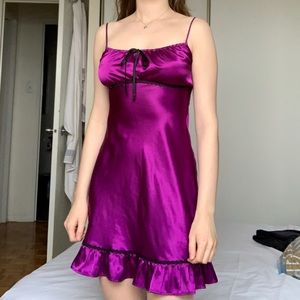 La Vie en Rose slip dress